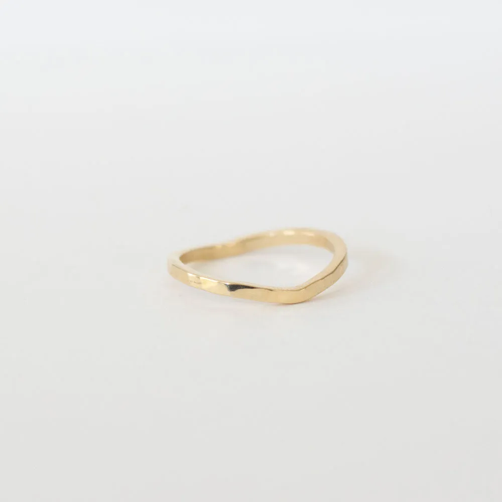 14K Yellow Gold Organic Ring - Sample Sale