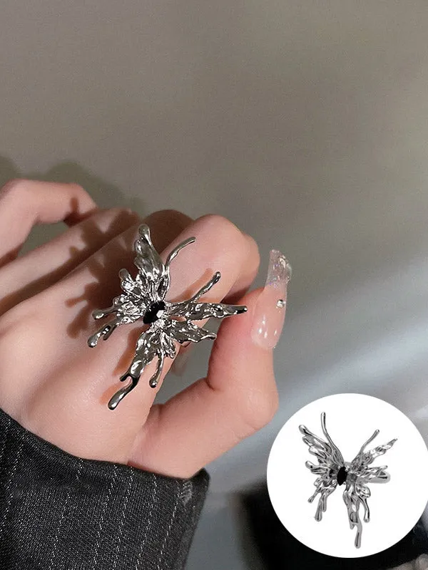 Adjustable Butterfly Shape Geometric Rings Accessories