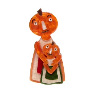 All Hallows' Eve The Pumpkin Family Affair Brooch