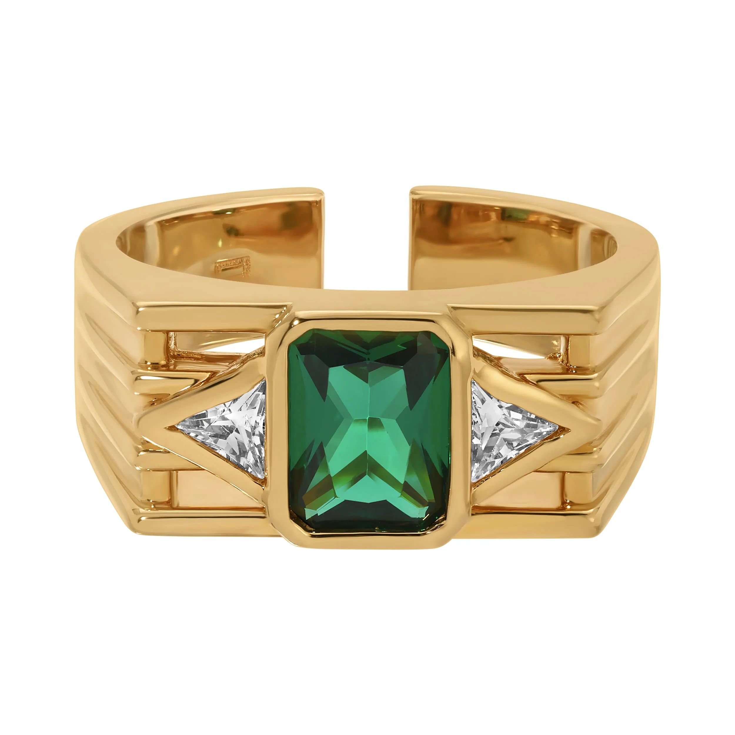 Art Deco Emerald Ring