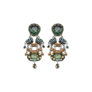 Ayala Bar - C2089 Shanta Green Chic Earring