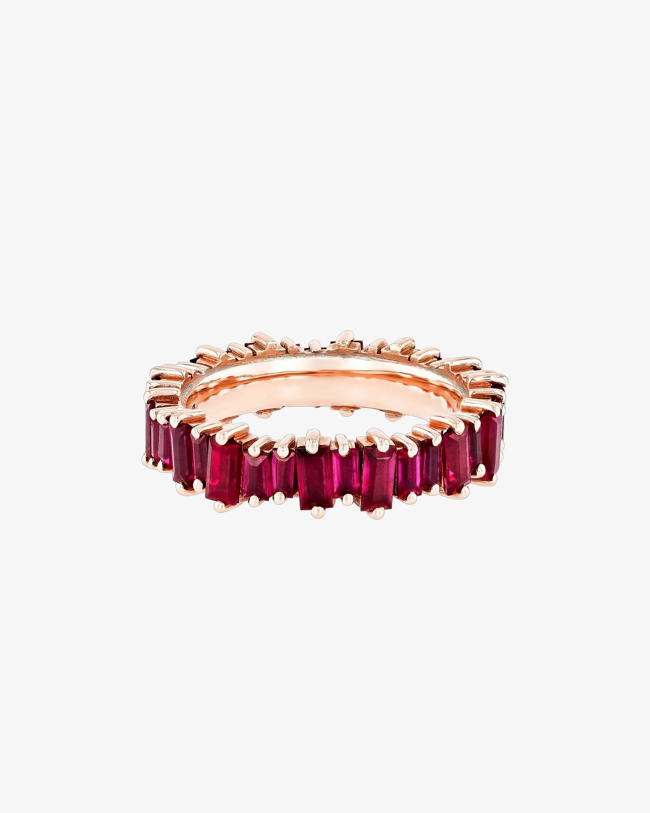 Bold Ruby Eternity Band