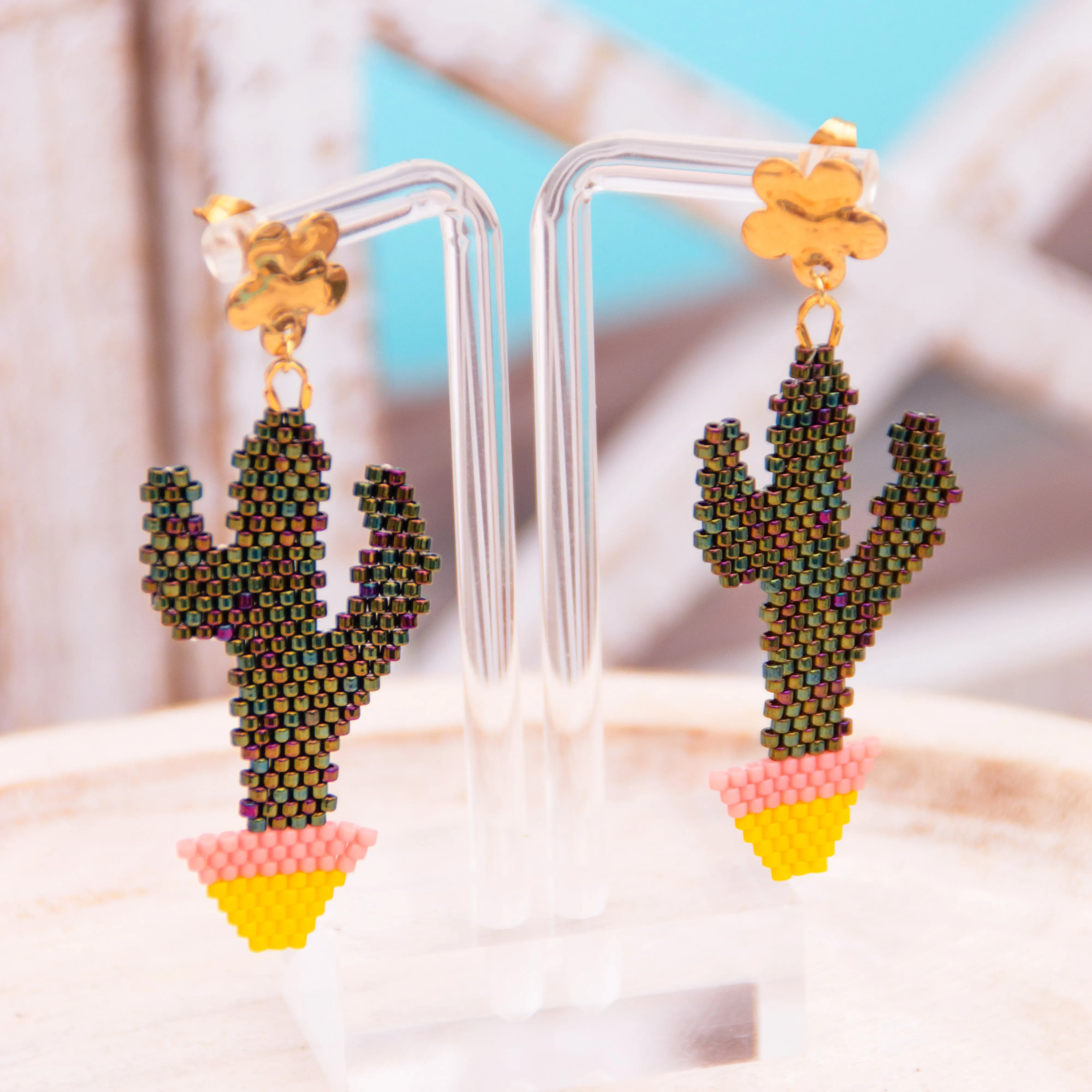 Cactus Chic earrings