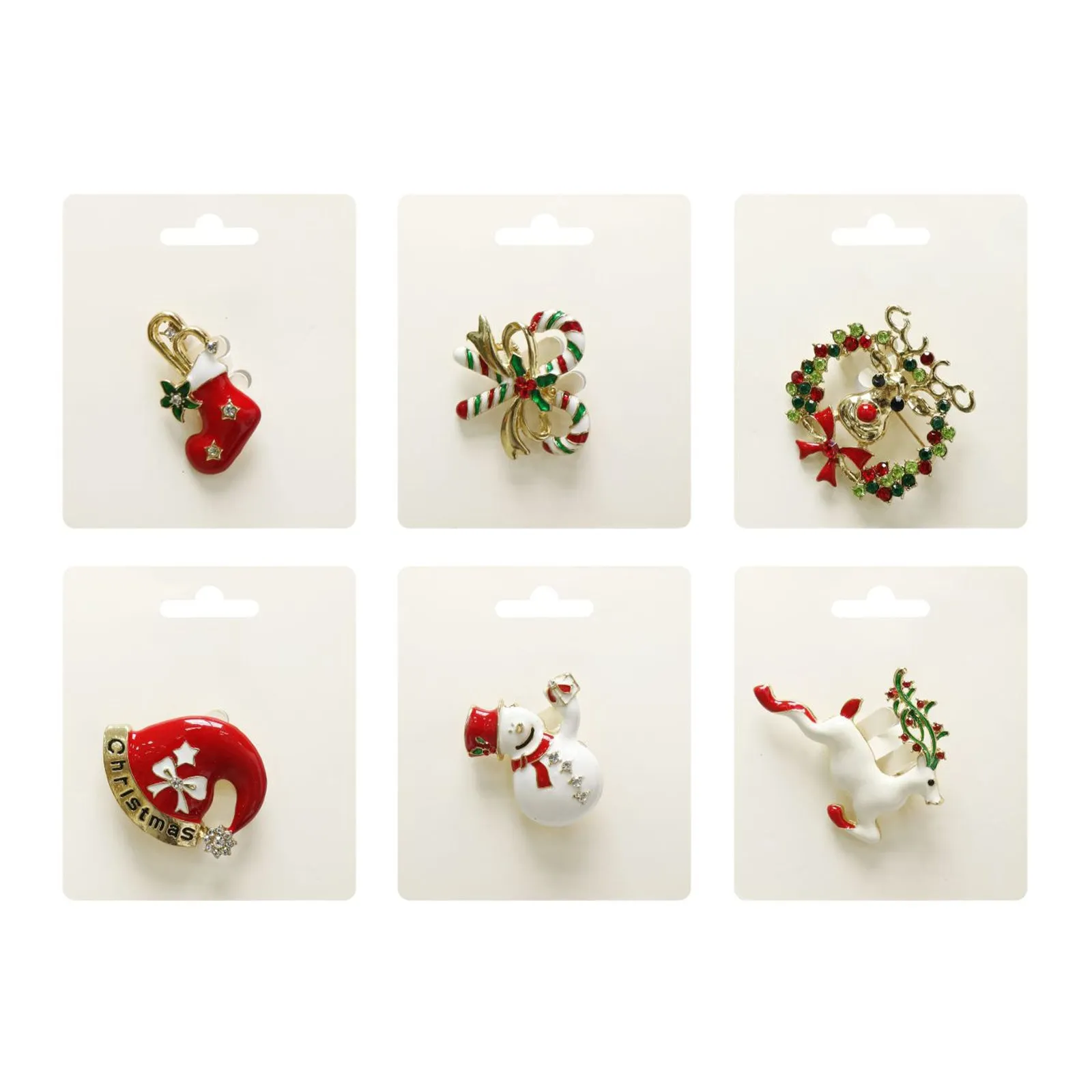 Christmas Brooch Assorted