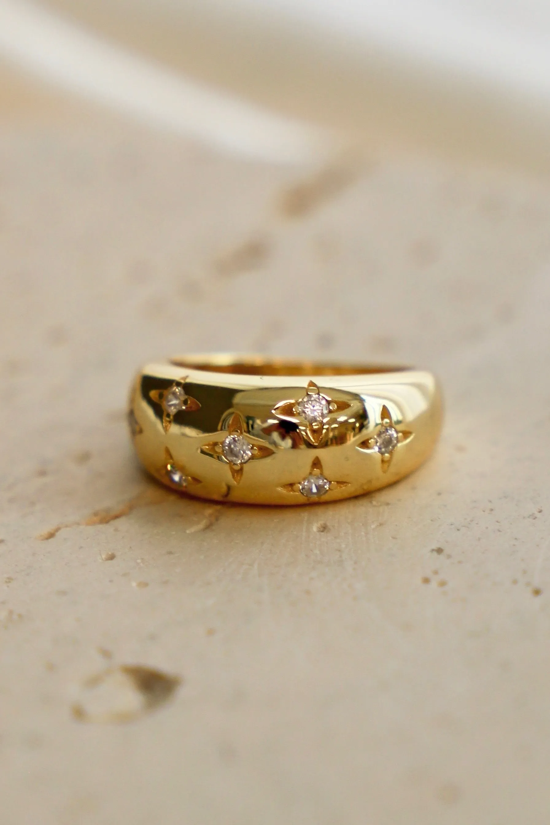 CZ STAR RING