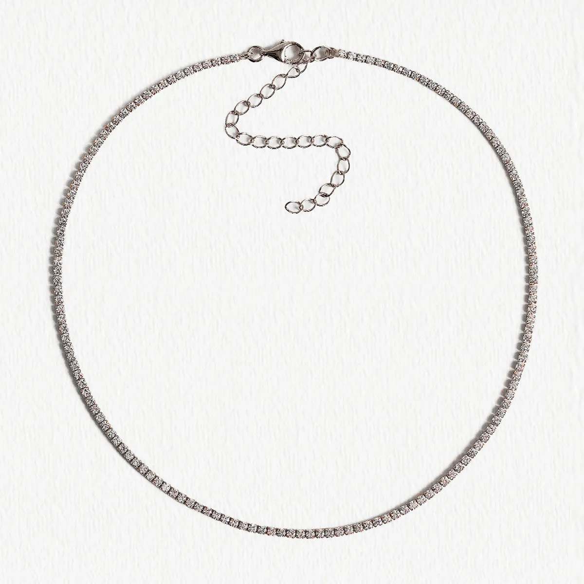 Dainty Crystal Line Choker