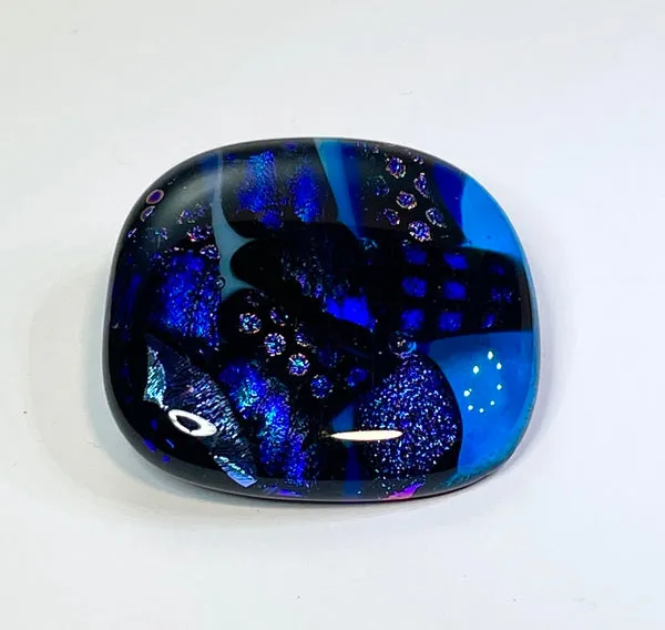 Dichroic Glass Brooch (AFB06)