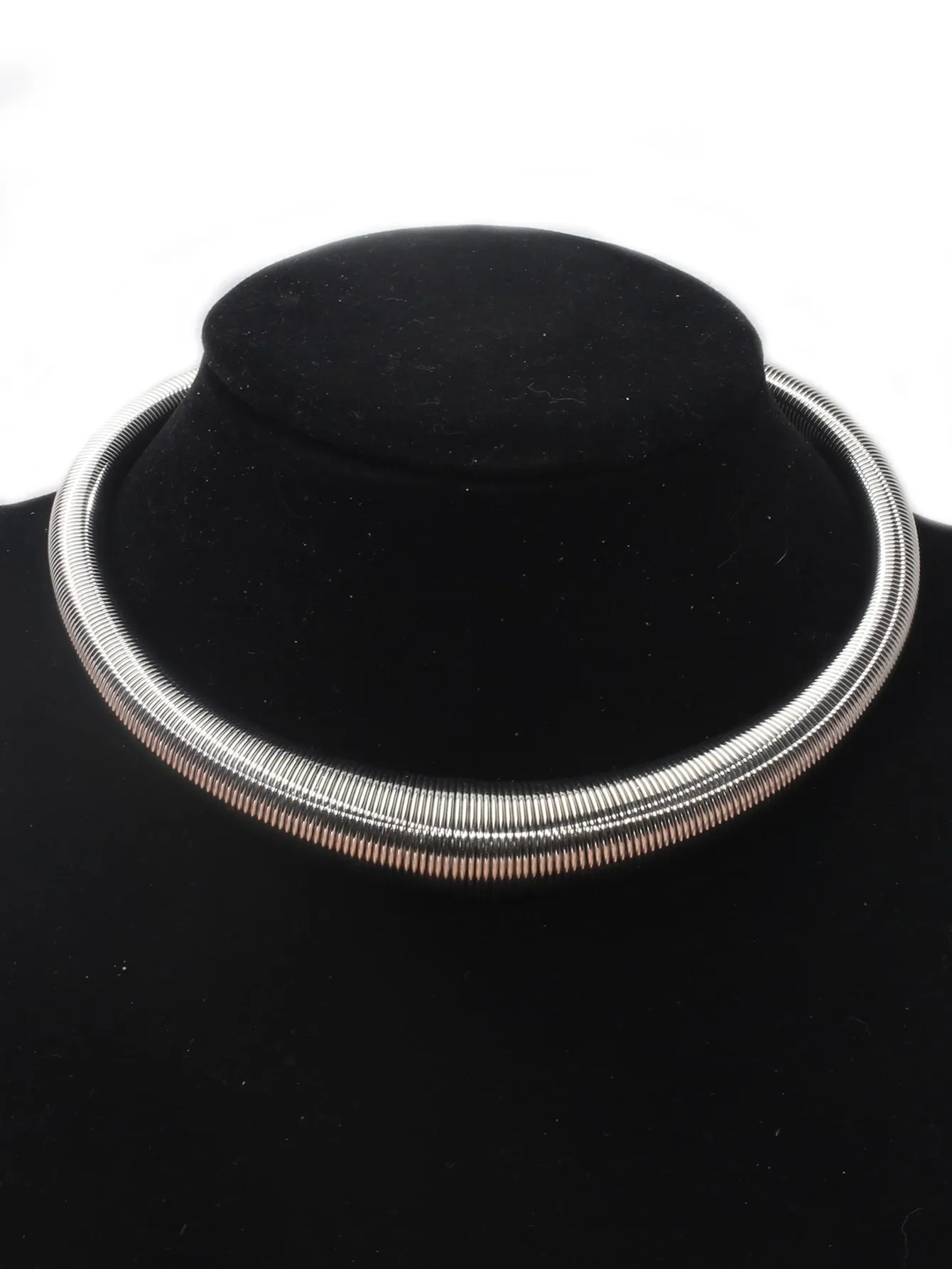 Fashionable Glossy Collar Choker Necklace Statement Necklace Modern Necklace