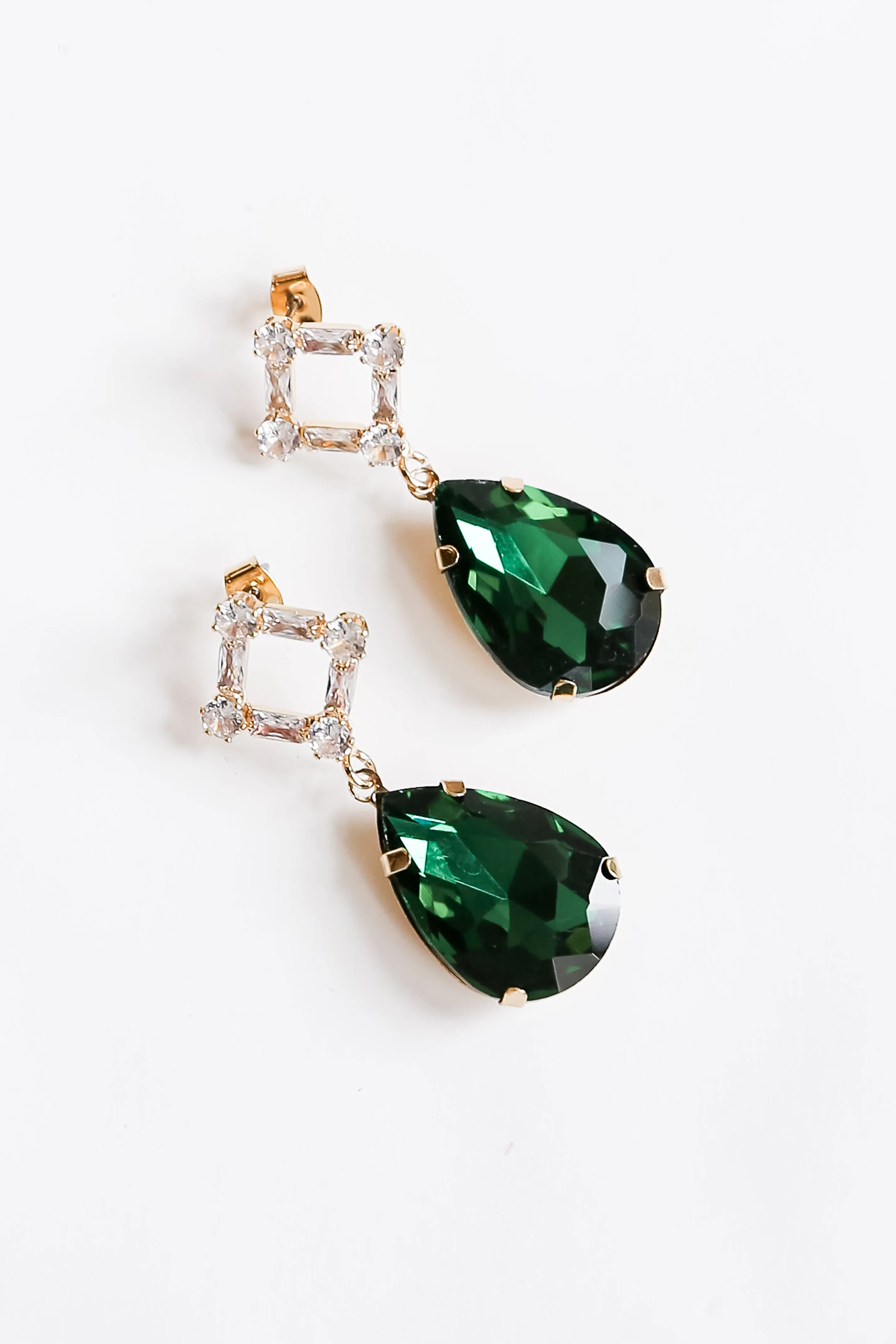 FINAL SALE - Kenna Gemstone Drop Earrings