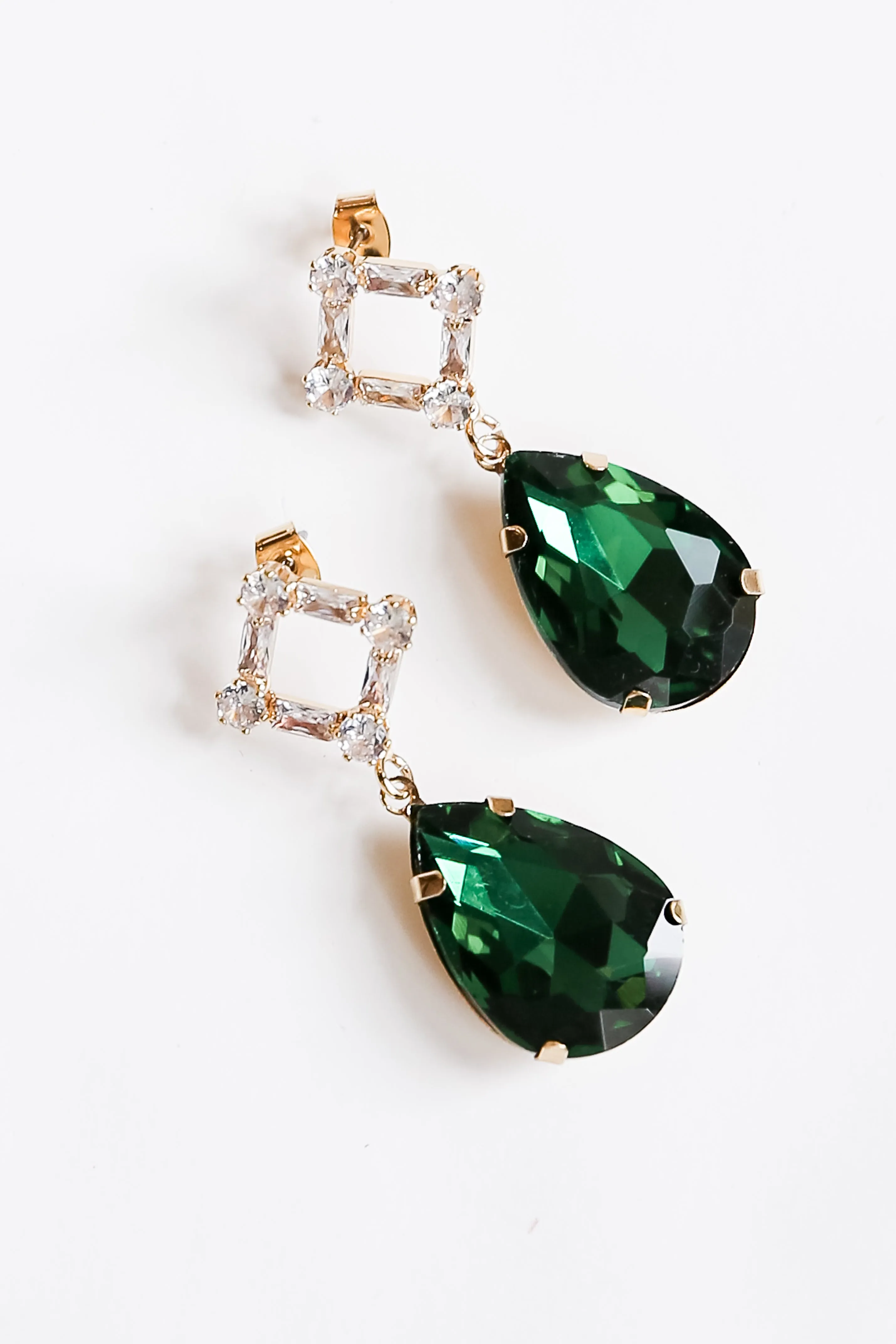 FINAL SALE - Kenna Gemstone Drop Earrings