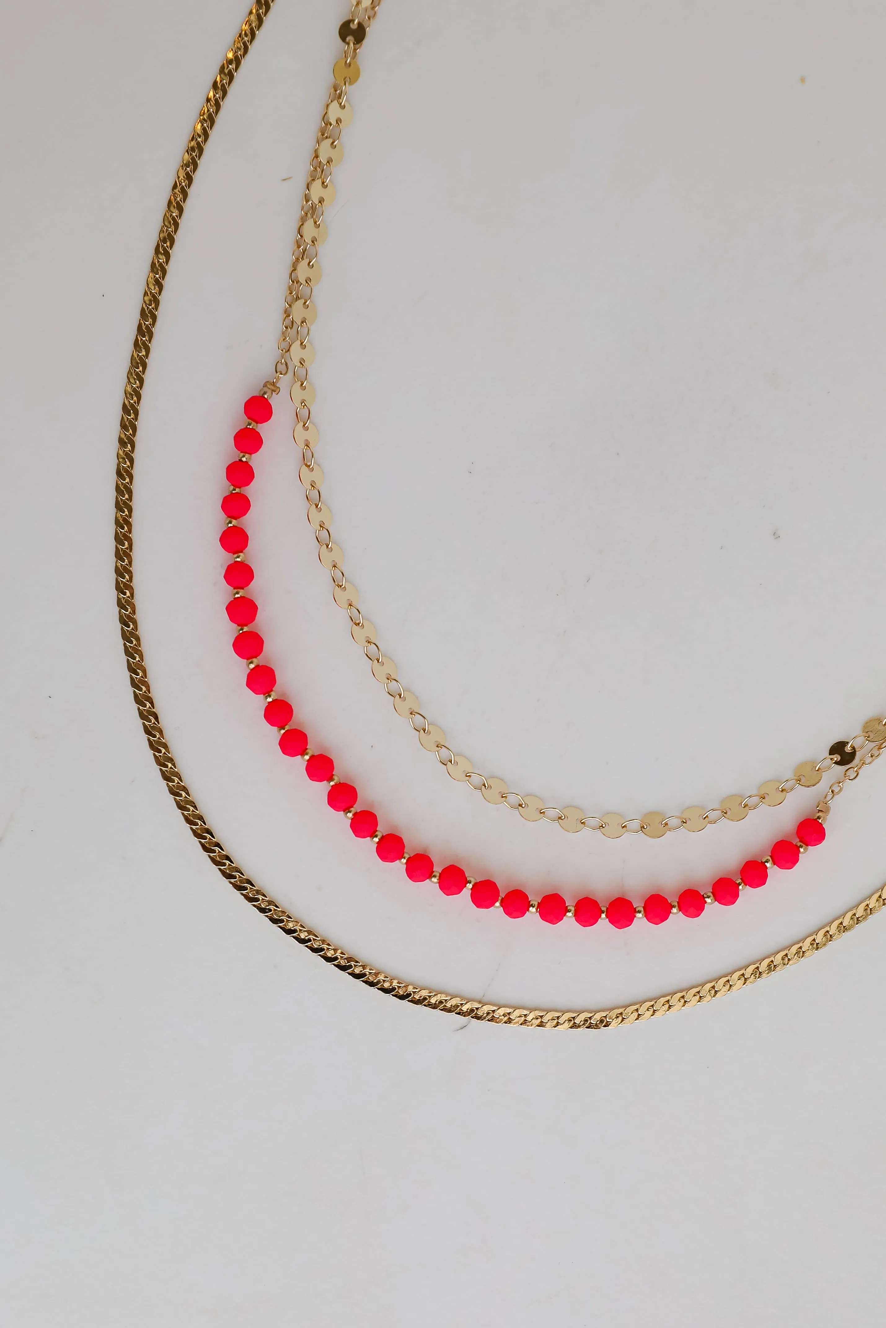 FINAL SALE - Maria Beaded Layered Necklace