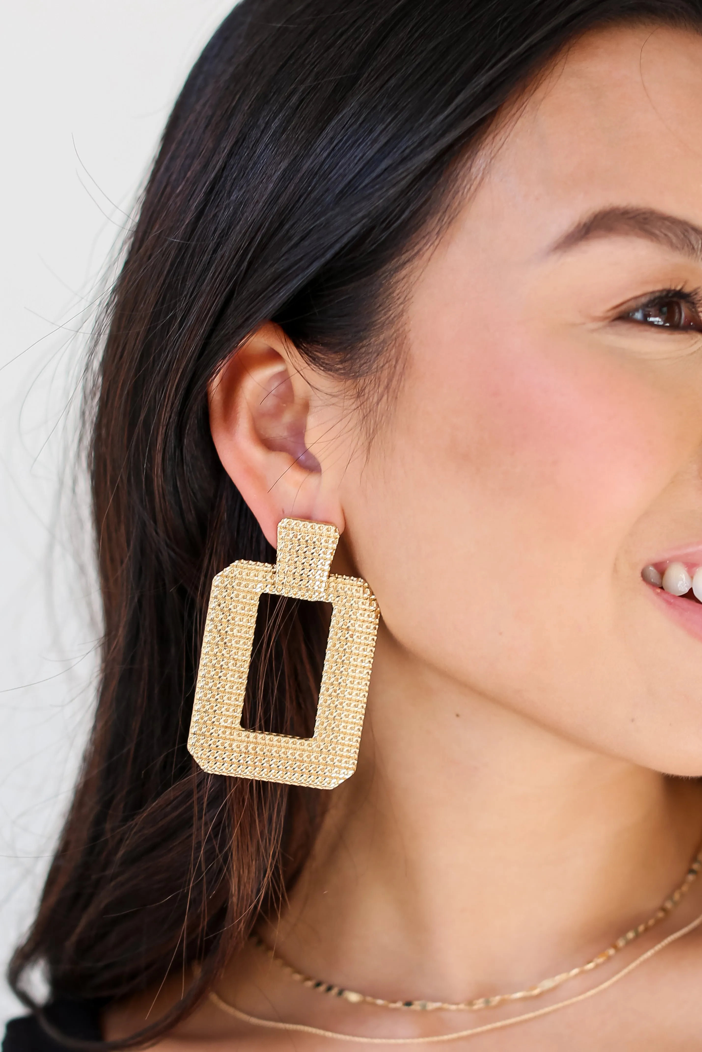 FINAL SALE - Rachel Gold Statement Earrings