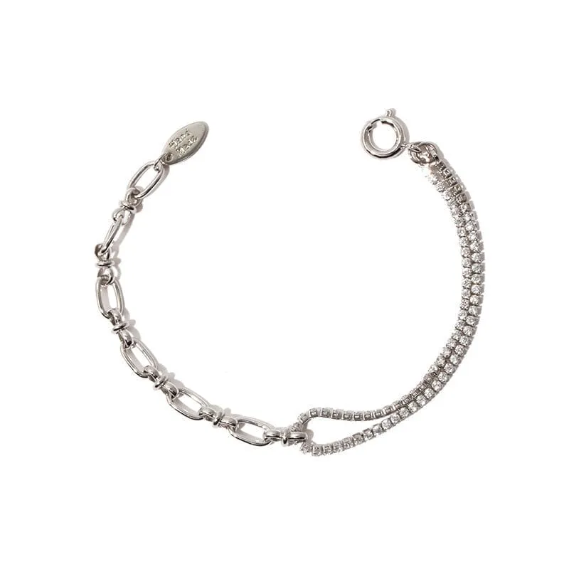 Hollow Silver Chain Bracelet Variety