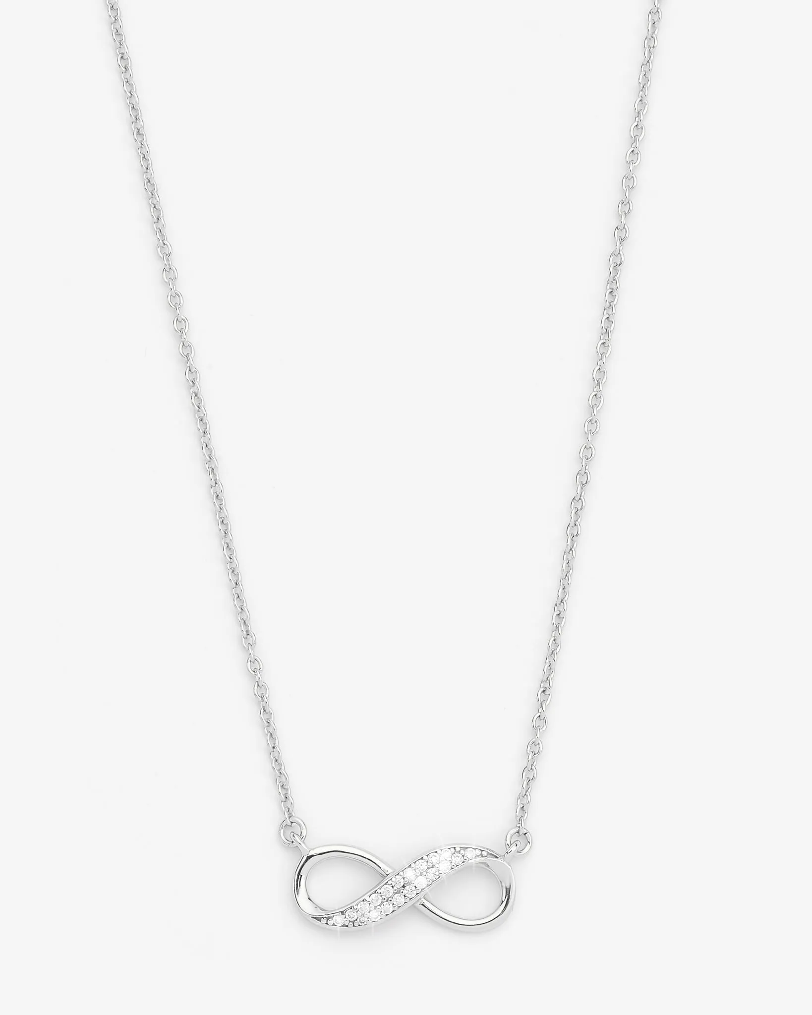 Iced Infinity Necklace