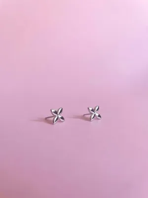 Minimalist Butterfly Earrings | Silver