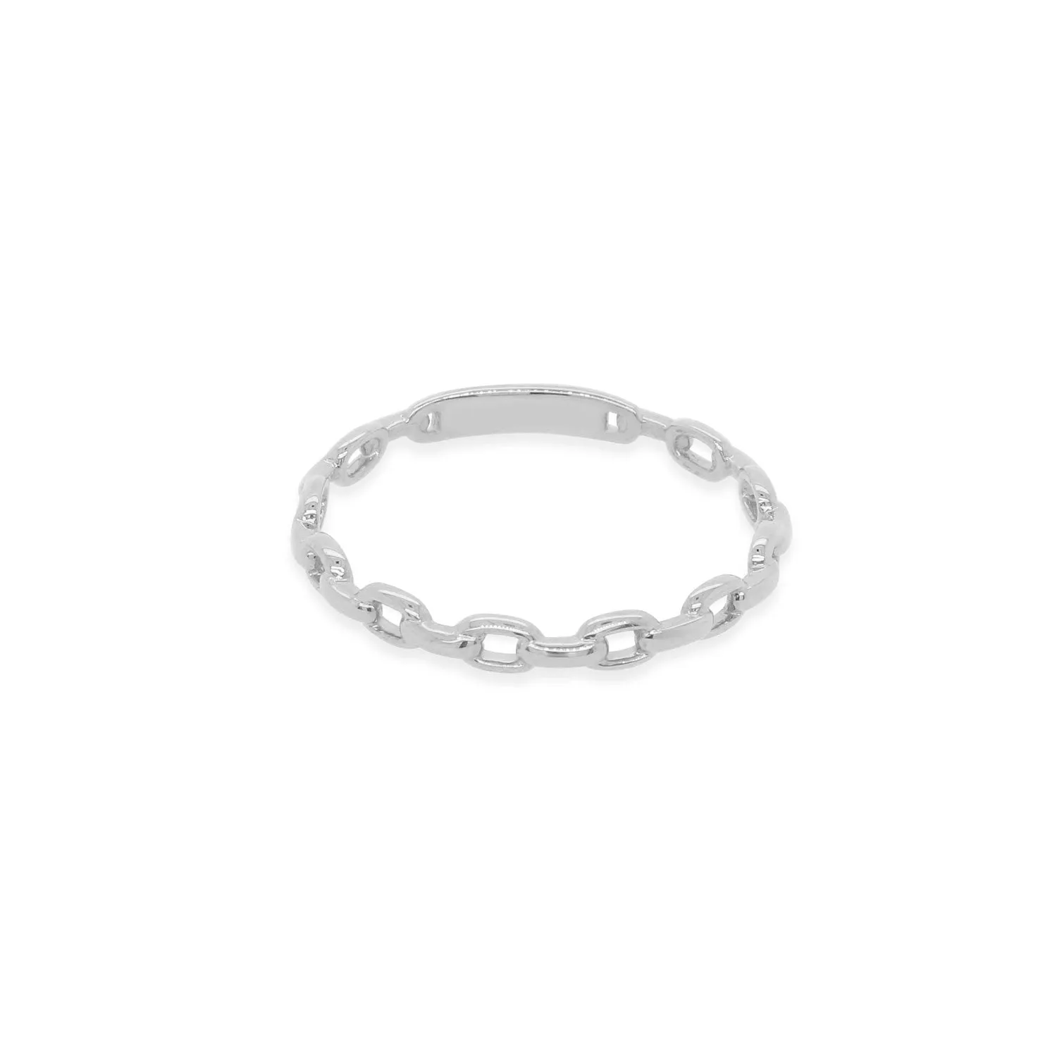 Oval Link Ring