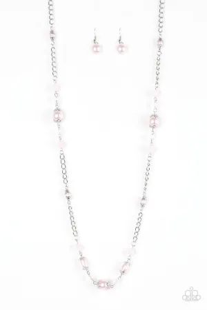 Paparazzi Necklace ~ Magnificently Milan - Pink