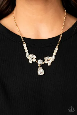 Paparazzi Necklace ~ Unrivaled Sparkle - Gold