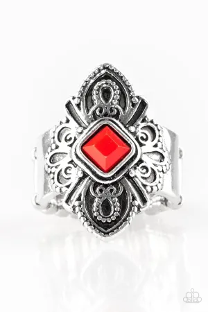 Paparazzi Ring ~ Impressive TREK Record - Red