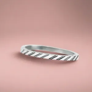 Pinstripe Stacking Ring