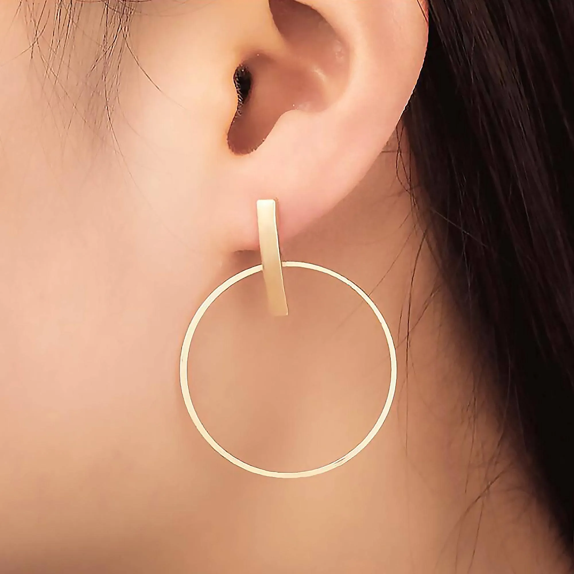 "Minimalist Hoops" Earrings