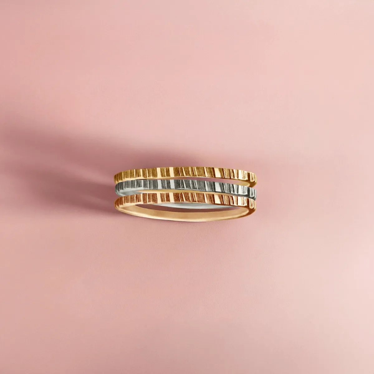 Rugged Trio Stacking Rings