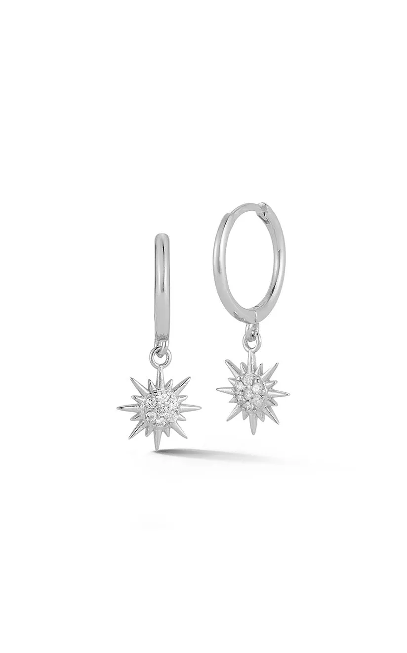 Sun Huggie Earring