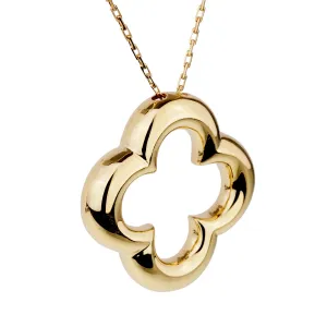 Van Cleef and Arpels Vintage Alhambra Gold Necklace